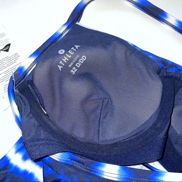 Athleta Del Mar Twister Tankini 32 D/DD - Picture 5 of 8